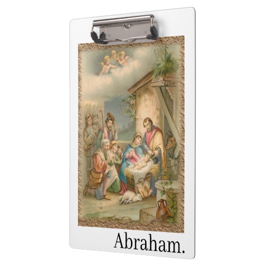 Cute Customized Personalized Name Jesus Clipboard  Klembord (Links)