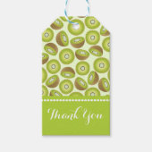 Cute Cut Kiwi Pattern Cadeaulabel (Voorkant)