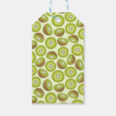 Cute Cut Kiwi Pattern Cadeaulabel (Achterkant)