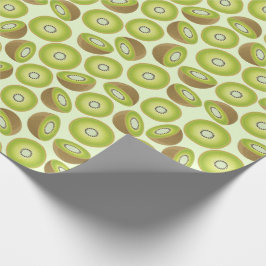 Cute Cut Kiwi Pattern Cadeaupapier