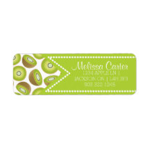 Cute Cut Kiwi Pattern