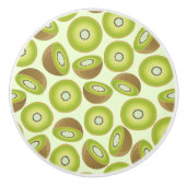 Cute Cut Kiwi Pattern Keramische Knop (Voorkant)