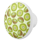 Cute Cut Kiwi Pattern Keramische Knop (Rechts)
