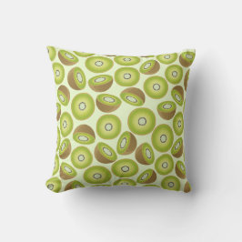 Cute Cut Kiwi Pattern Kussen
