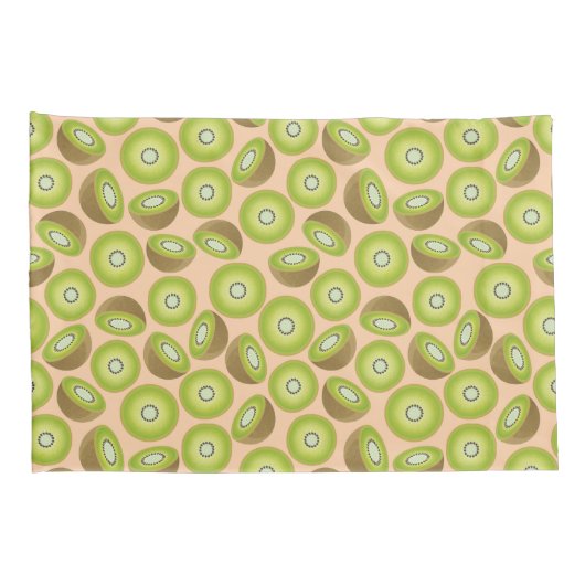 Cute Cut Kiwi Pattern Kussensloop (Achterkant-Rechts)