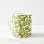 Cute Cut Kiwi Pattern Mok (Voorkant links)
