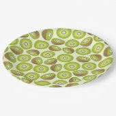 Cute Cut Kiwi Pattern Papieren Bordje (Gekanteld)