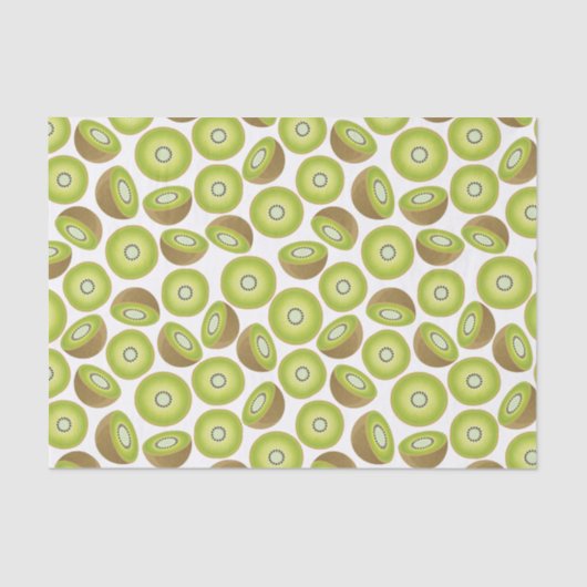 Cute Cut Kiwi Pattern Tissuepapier (Voorkant)