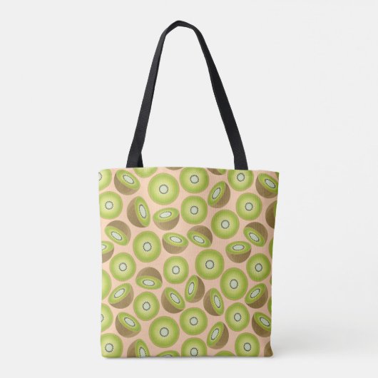 Cute Cut Kiwi Pattern Tote Bag (Achterkant)