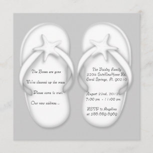 CUTE Cut-out House Warming Party nodigt uit Kaart