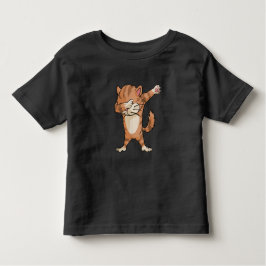 Cute Dab Cat Dabber Dance Kinder Shirts