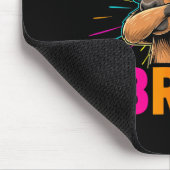 Cute Dabbing Capybara Funny Animal Meme Capy Lover Muismat (Hoek)