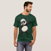 Cute Dabbing Panda Bear Outfit Boyeen Men Dab Anim T-shirt (Voorkant volledig)