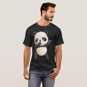 Cute Dabbing Panda Cute Animal Giant Panda Bear Da T-shirt (Voorkant volledig)