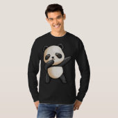 Cute Dabbing Panda Cute Animal Giant Panda Bear Da T-shirt (Voorkant volledig)