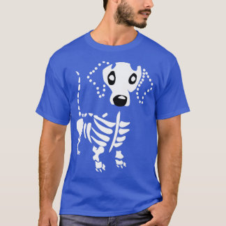 Cute Dachshund Bone Skeleton Dachshund Wiener Dog T-shirt