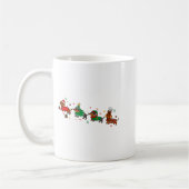 Cute Dachshund Christmas Parade Christmas  Koffiemok (Links)