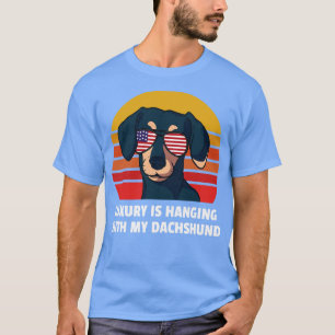 Cute Dachshund Design Weiner Dog T-shirt
