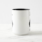 Cute Dachshund Dog Watercolor Mok (Midden)