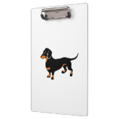 Cute Dachshund - Doxie Dog Klembord (Links)