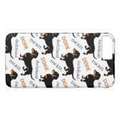 Cute Dachshund Doxie Dog Pattern Case-Mate iPhone Case (Achterkant (Horizontaal))