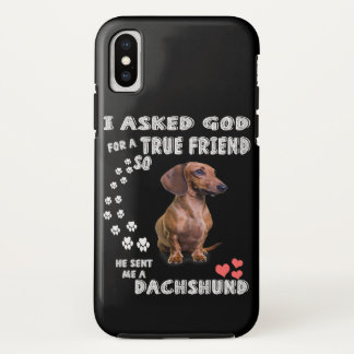 Cute Dachshund Doxie Girl Gifts Dachshund Mama Case-Mate iPhone Case