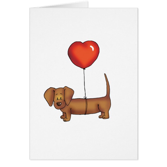 Cute Dachshund Gift (Voorkant)
