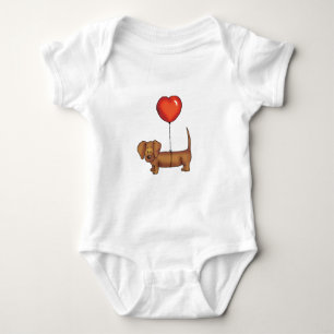 Cute Dachshund Gift Romper