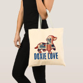 Cute Dachshund Hond Tas (Voorkant (product))