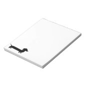 Cute Dachshund Notitieblok (Linkerzijde)