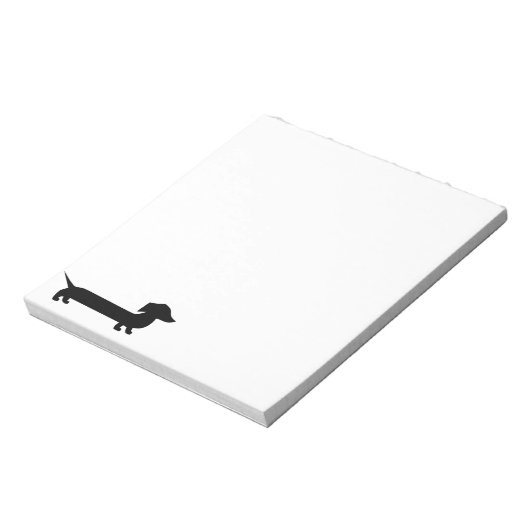 Cute Dachshund Notitieblok (Linkerzijde)