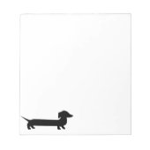 Cute Dachshund Notitieblok (Voorkant)