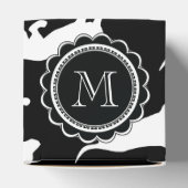 Cute Dachshund Pattern Bedankdoosjes (Bovenkant)