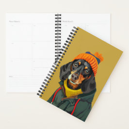 Cute Dachshund Planner