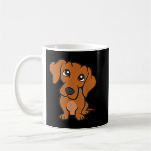 Cute Dachshund Puppy Dog Dachshund T-Shirt Koffiemok