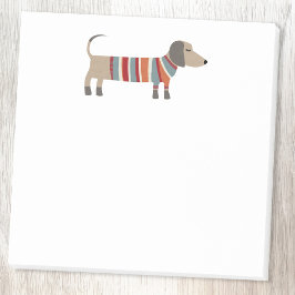 Cute Dachshund Sause Dog Post-it® Notes
