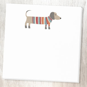 Cute Dachshund Sause Dog Post-it® Notes