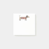Cute Dachshund Sause Dog Post-it® Notes (Voorkant)