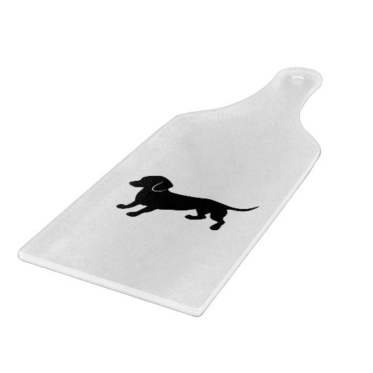 Cute Dachshund Snijplank (Hoek)