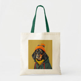 Cute Dachshund Tote Bag