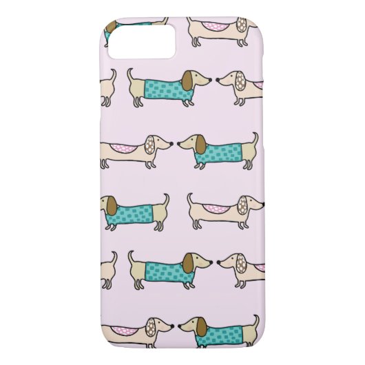 Cute dachshunds Case-Mate iPhone case (Achterkant)
