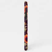 Cute Dachshunds Enchanted Sunflower Garden Drawing iPhone Hoesje (Linkerkant)