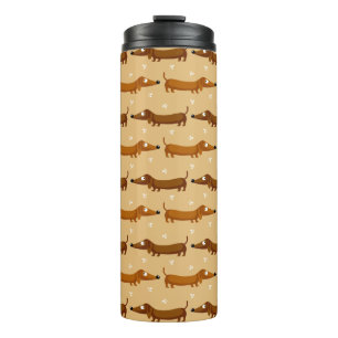 Cute Dachshunds Tumbler Thermosbeker