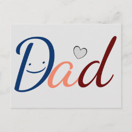 Cute Dad Briefkaart