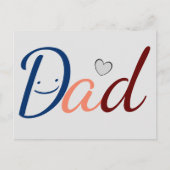 Cute Dad Briefkaart (Voorkant)