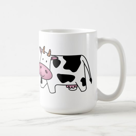 Cute Dairy Cow Koffiemok (Rechts)