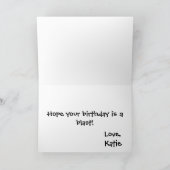 Cute Dairy Koe Kaart (Binnen)