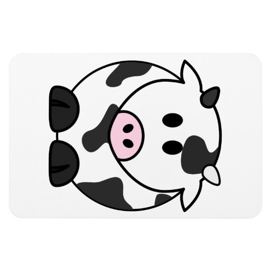 Cute Dairy Koe Magneet (Horizontaal)