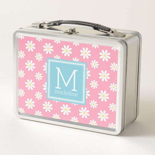 Cute Daisies Pattern Lunch Box (Voorkant)