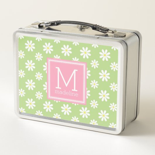 Cute Daisies Pattern Lunch Box (Achterkant)